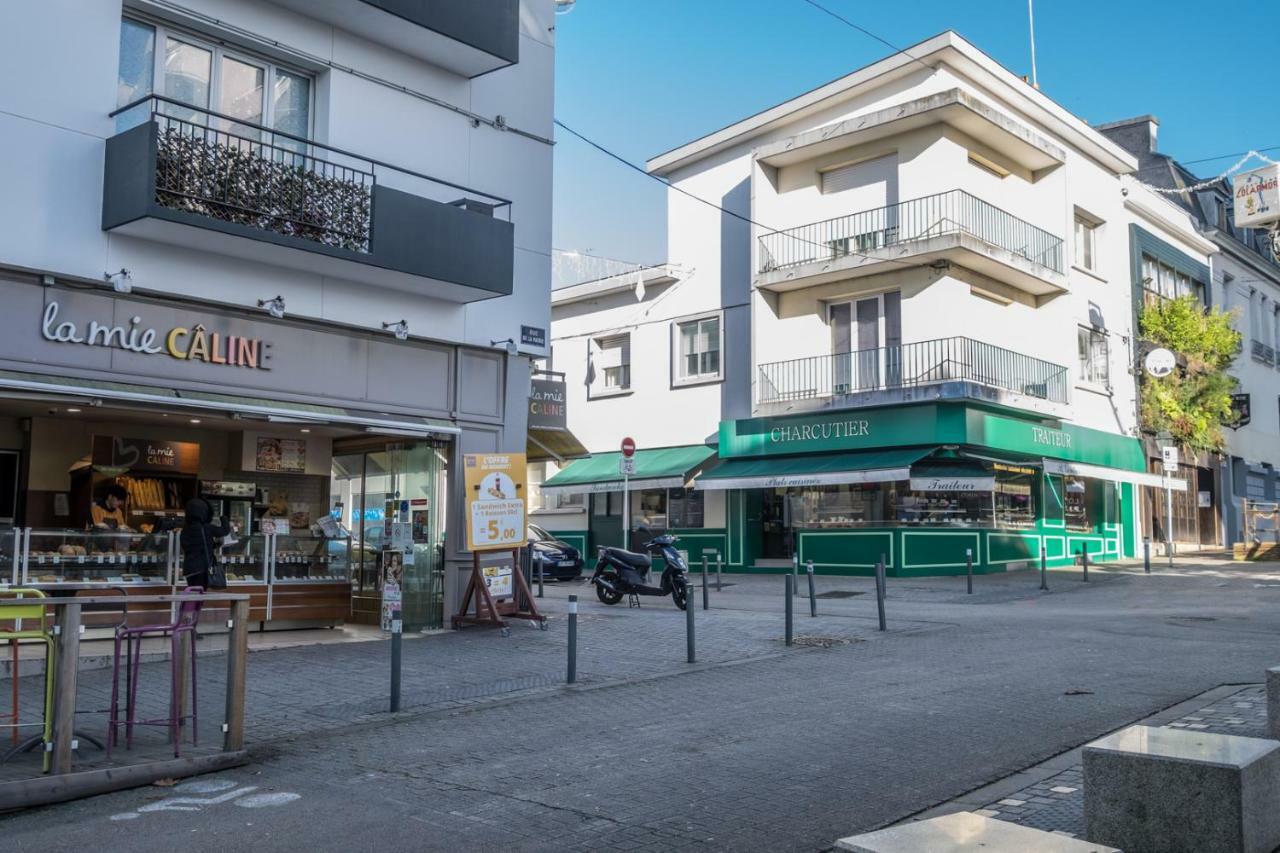 - Grand Standing - Terrasse - Internet - Apartment Lorient Luaran gambar